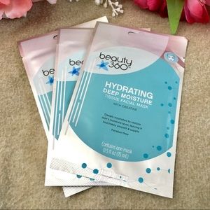 Beauty 360 Hyrdating Deep Moisture Face Mask Bundle